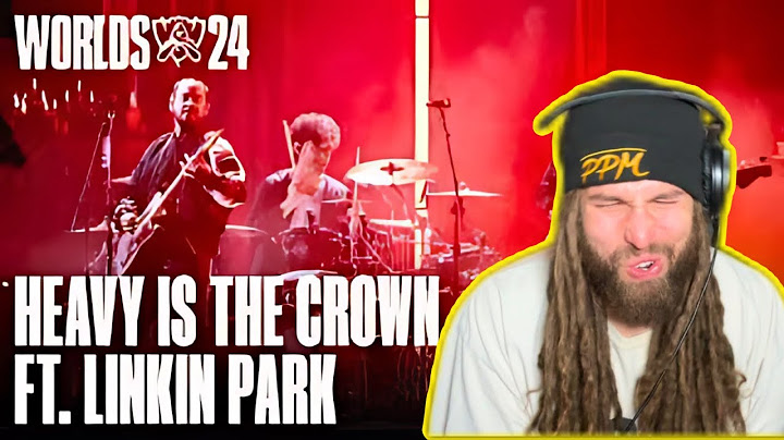 Linkin Park - Heavy Is The Crown | Worlds 2024 Finals Opening Ceremony | Rapper Reacts