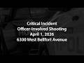 HPD Critical Incident - 2026-04-01 at 6300 West Bellfort