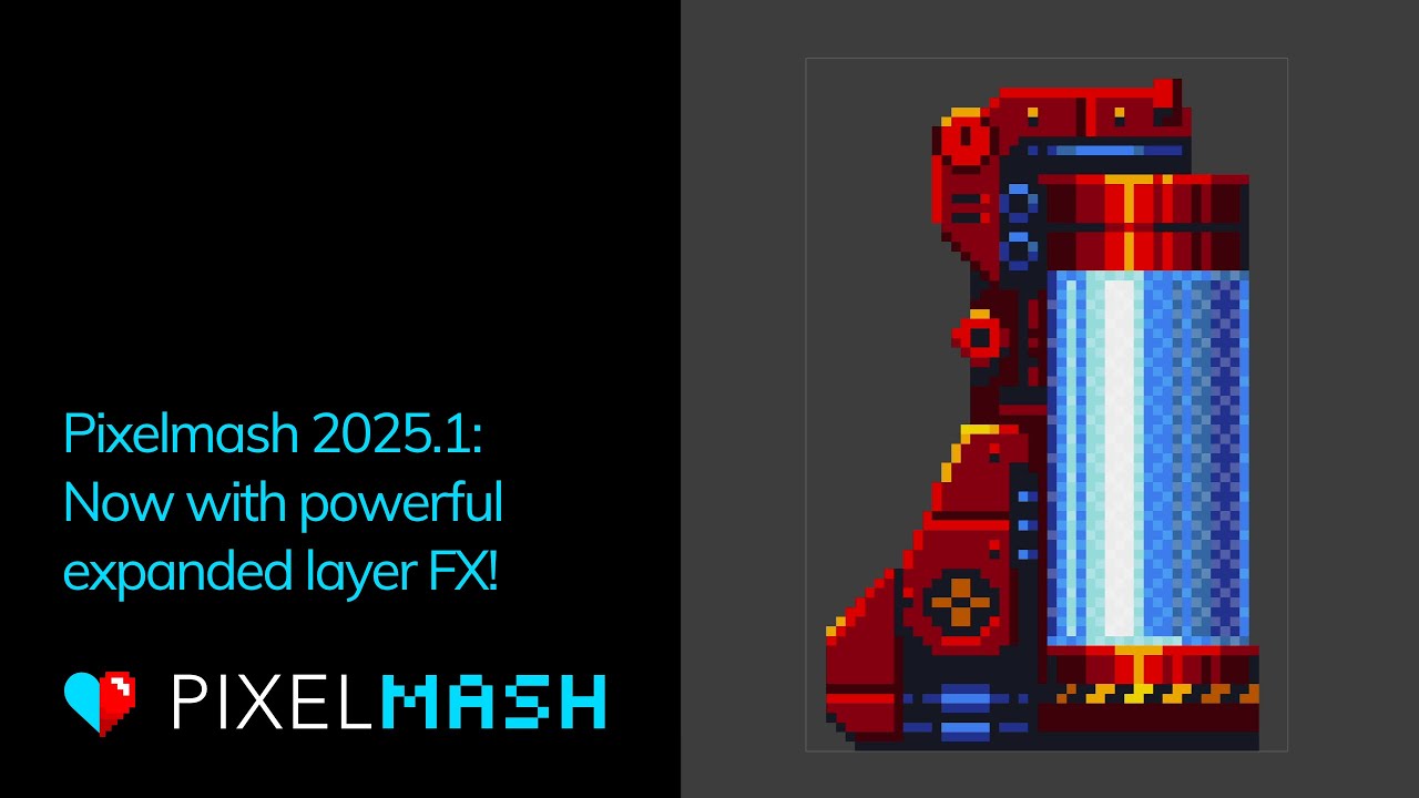 Pixelmash 2025.1 — Now with powerful expanded layer FX! - YouTube