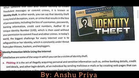 Cyber Safety | #Class_9 | #Computer | #IT | #CyberSafety | by Make It Easy with Anshu