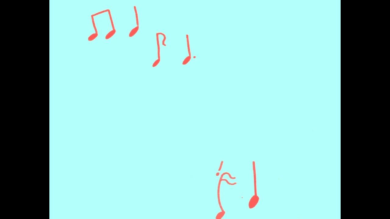 Music Notes Animation Practice - YouTube