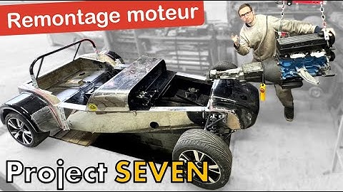 Installation du MOTEUR sur la SEVEN ! [Seven project #11]