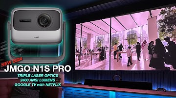 JMGO N1S PRO 4K Projector BIG Screen Performance at Small Screen Prices!