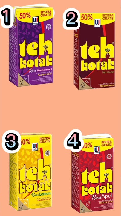 TEH KOTAK MELATI, TEH KOTAK RASA APEL, TEH KOTAK RASA LEMON #shorts #tehkotak