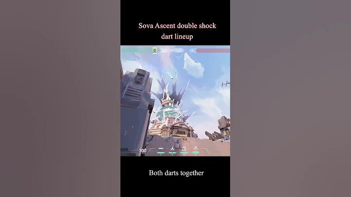 Sova Double Shock Dart Lineup 1 - Ascent #shorts