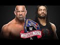 WWE Roman Reign VS Goldberg Full Fight!!!