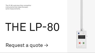 LP-80 Canopy Interception and Leaf Area Index