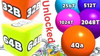 Live : Jelly Run 2048 [Level 80-91, Bonus Level] vs Hole Merge Run vs Blob Merge 3D 4QA [Day 12]