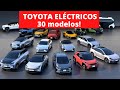 Toyota lanza 30 modelos ELÉCTRICOS!