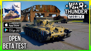 War Thunder Mobile - Open Beta Test Gameplay Walkthrough (Android/iOS) Part 6 [4K]