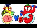 Strength or Knowledge More Important? Nerd VS Jock VS Bully by Avocado Couple Live