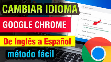 Como cambiar el idioma de Google Chrome de Ingles a Español 2025 pc o laptop
