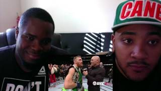 UFC 205: Conor McGregor Octagon Interview. Reaction.