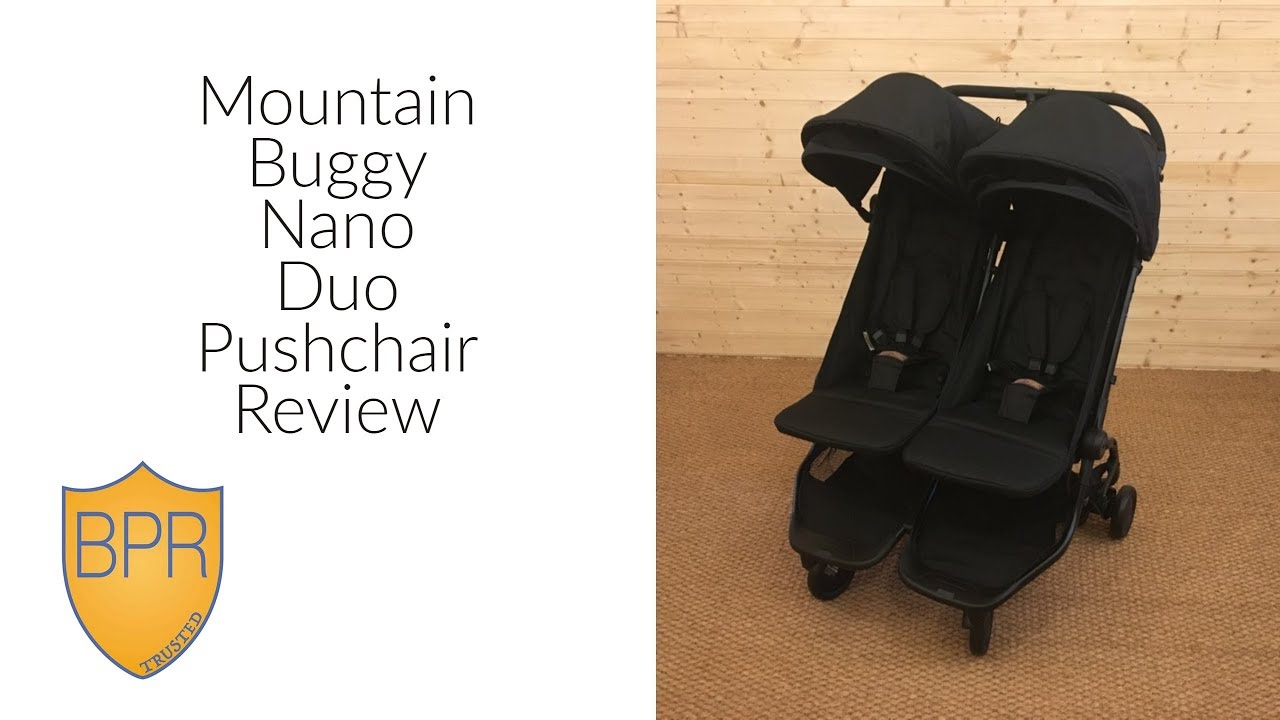 mountain buggy nano duo vs zoe