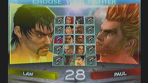 Tekken 4 (PS2) Gameplay