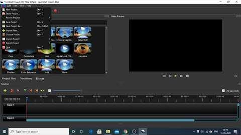 Open Shot Video Editor Tutorial PART-I