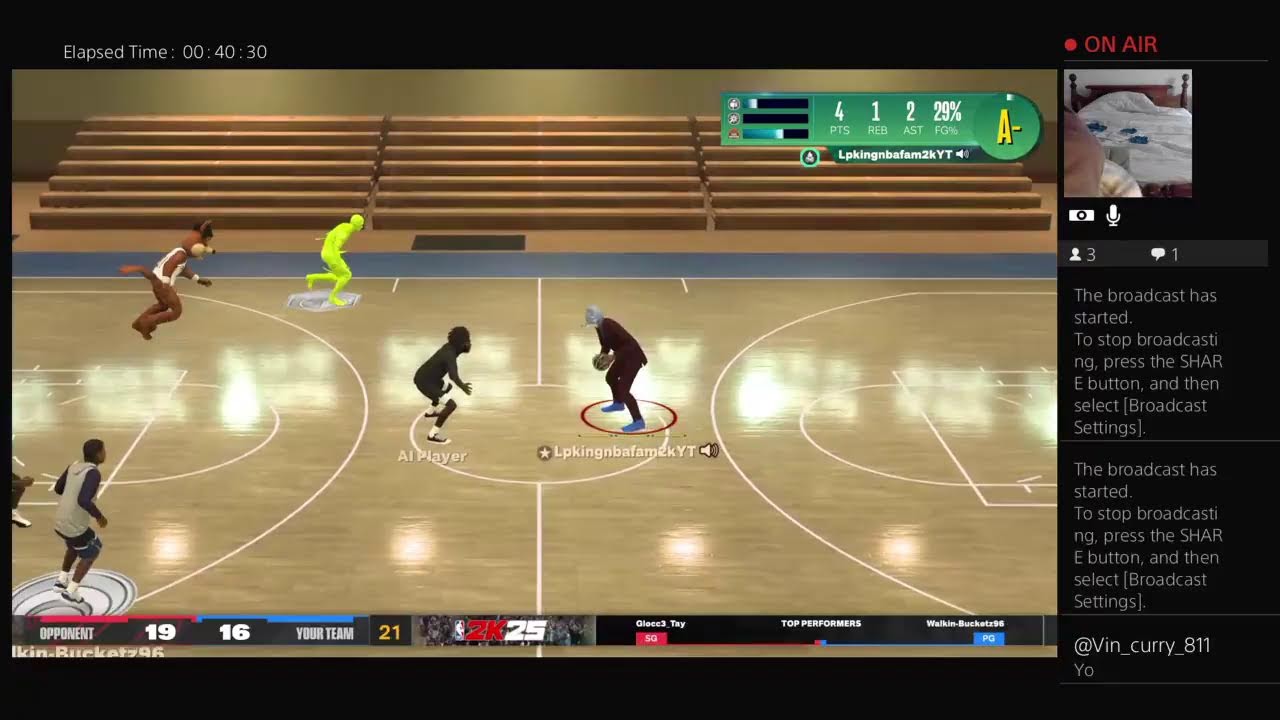 2k25 the best build Pg. 99 allover LpkingNBA2kfamilyYT Try hit 50 subscribe will go live do gave way