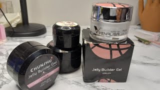 We Are Back With New Nail Video Applying Venalisa jelly builder gel