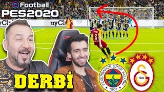 ÇAĞATAY AKMAN İLE FENERBAHÇE-GALATASARAY DERBİSİ | PES 2020 FB-GS DERBİ