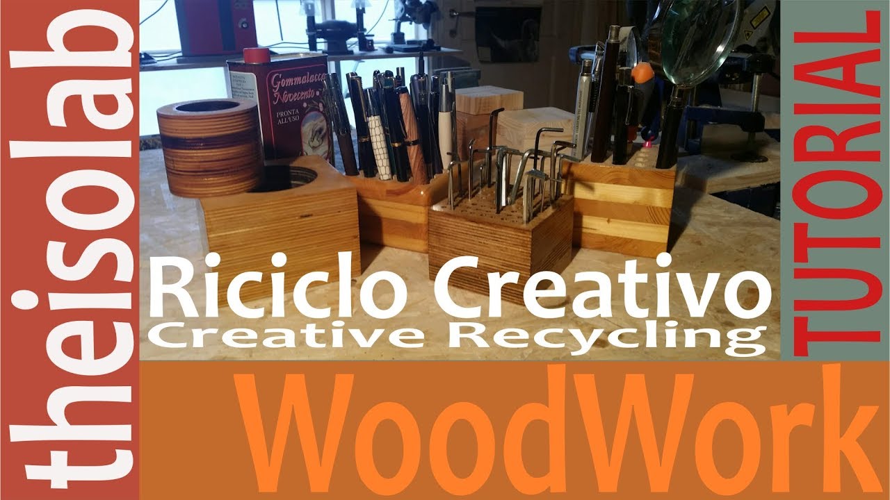 Come riciclare in modo creativo tavolette di legno per creare porta