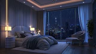 Drifting In Raindrops: Bedroom Sanctuary For Insomnia Relief | Sleeping In 3 Hours | White Noise