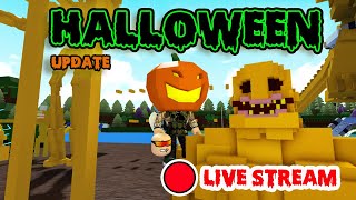 🔴 LIVE - BUILD BOAT : HALLOWEEN UPDATE [ FREE ITEM ]