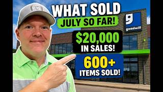 🔥What Sold on eBay Mid-July 2026 | $20,000 in Sales & 600+ Items