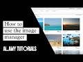 Gestionnaire dimages alamy  tutoriel