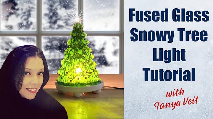 Fused Glass Christmas Tree Light  Video Tutorial w...