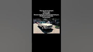 You Changed Because You Had To 🔥 | Mindset Shift | #shorts