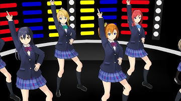 MMD  Love Live Dance  Motion Little Apple（小苹果）－二次元明星版