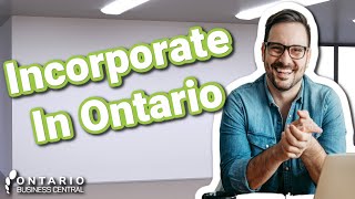 Ontario Incorporation  How to DIY