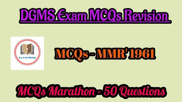 MCQs on MMR