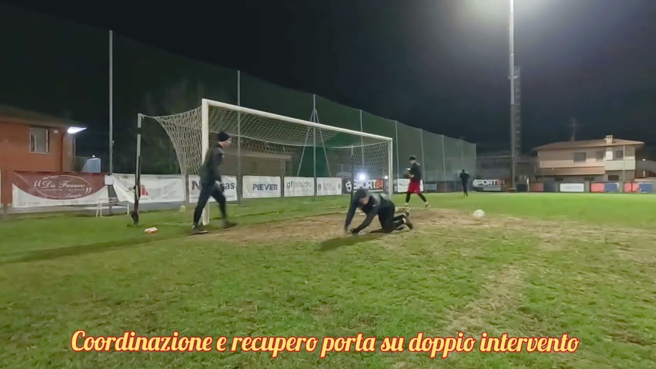 ALLENAMENTO PORTIERI PRIMA SQUADRA AURORA SERIATE. PROGRAMMA DI FORZA E DI RAPIDITÀ. 