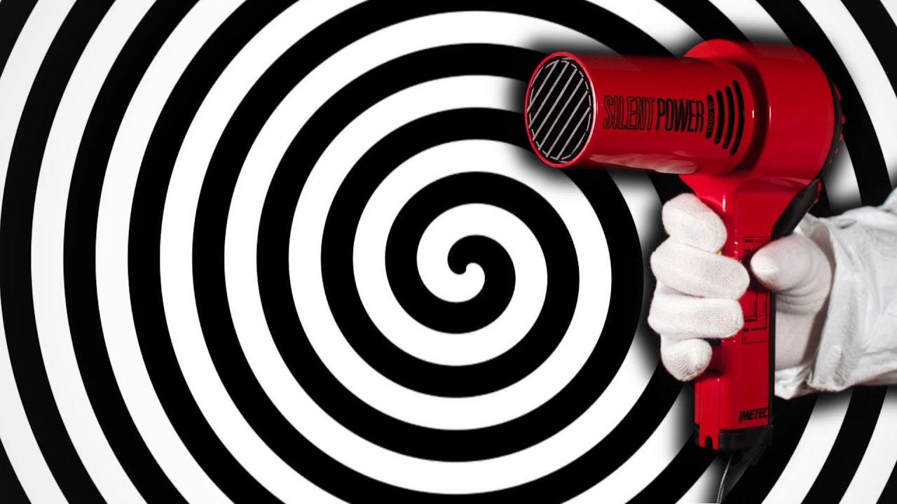 Hypnotic ASMR | 9-Hour-Long Lullaby for Deep Sleep and Relaxation | Vintage Hair Dryer Sound 306