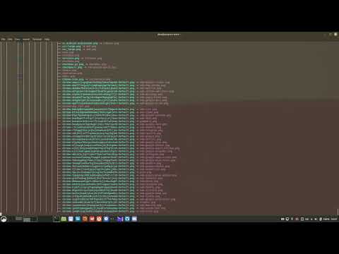 Running `tree` on / in Linux Mint