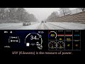 Toyota bZ4X - Snowy Winter Commute