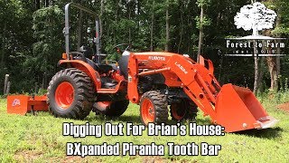 Digging Out For Brian's House Using The Piranha Tooth Bar