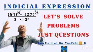 Famous GMAETS —41 is live! SOLVED QUESTIONS ON INDICES #OnlineTutorial #OnlineLesson #GMAETS41 Profile