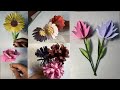 How To Make 5 Easy Beautiful Paper Flowers At Home🌻🌷🌸🌹🪻| Easy DIY Craft Ideas #jiyanamakes 