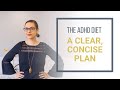 The addiet  a clear concise plan
