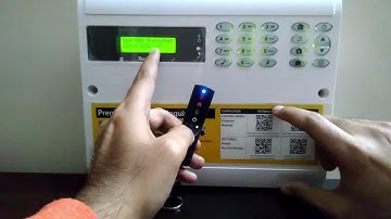 How to Enroll a Keyfob in Texecom Elite 64 W Panel