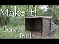 The Baker Campfire Tent. Part 1 - Making the Panels.