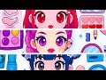 PaperCraft 🌟 Demon Hunters K-Pop Dolls! 🌟 Skincare + Makeup 💄