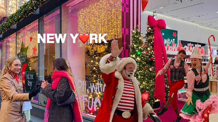 [4K]🇺🇸Christmas in New York City🎄🎅🏻 NYC’s Magical Holiday Season✨Festive Walk in Midtown | Dec 2025