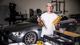 The E92 M3 GETS NEW MODS | SUSPENSION UNBOXING + NEW COSMETIC MODS