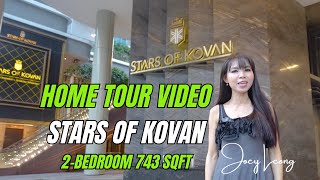 Stars of Kovan - 2-bedroom (743 sqft) unit in a British Theme Development Near Kovan MRT station