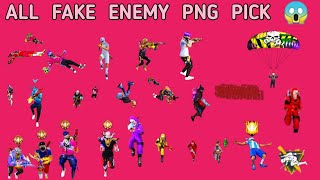 FREE FIRE ALL FAKE ENEMY PNG ❤🔥 DOWNLOAD || FREE FIRE THUMBNAIL PNG PICK ❤ ENEMY PNG