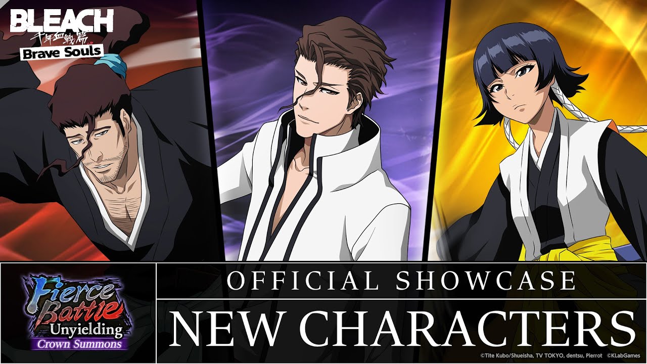 【BLEACH/BBS】New Characters Aizen, Shunsui, Soi Fon【Fierce Battle Crown Summons Unyielding