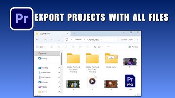Hoe Premiere Pro-projecten met alle bestanden exporteren 2026